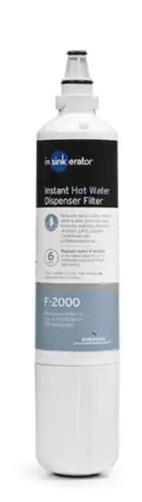 InSinkErator Instant Hot Water Replacement Filter Cartridge Plus 1-Pack F-2000