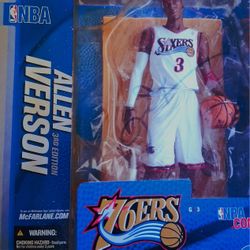 Allen Iverson Autographed McFarlane Figure 