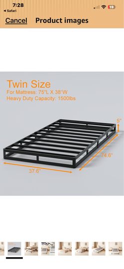 NEW TWIN BOXSPRING, STILL IN BOX NO INSTRUCTIONS