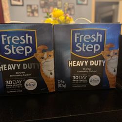 Fresh Steps Cat Litter X2