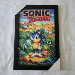 Sonic the Hedgehog 3 Sega Gensis Game Art Print