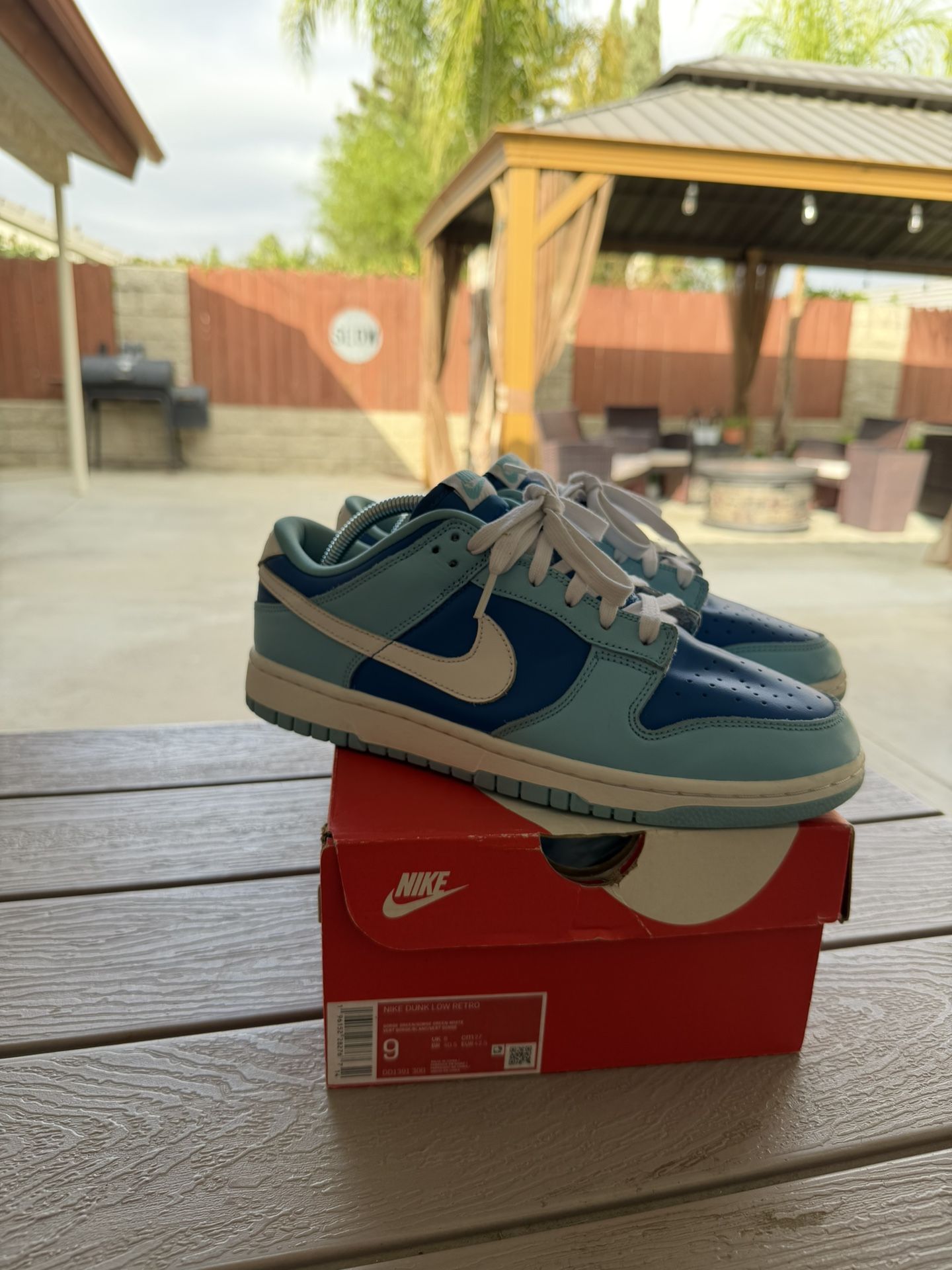 Nike Dunk Low Retro QS- Argon Nike Dunk Low Retro QS  main image 4