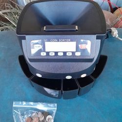 Large Capacity Electronic U.S. Coin Sorter. L@@K!