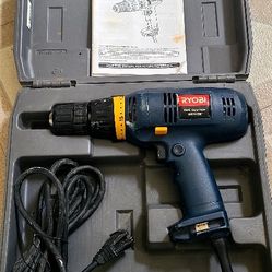 Ryobi D45C Power Drill With Case