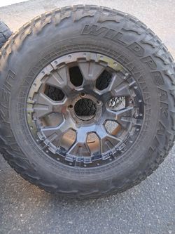Falken Wildpeak MT Tire on Off-Road Wheel