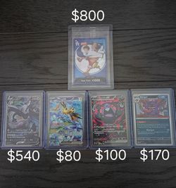 Pokemon one piece  singles