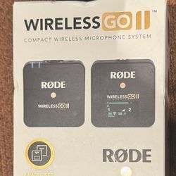 RØDE - Wireless GO II • Single Set Wireless Microphone System