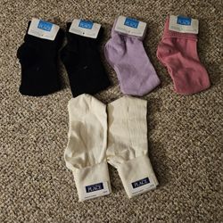 The Children's Place Socks Large Fits Shoe Size 3-6