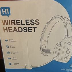 New Wireless Headset. Noise Cancellation 
