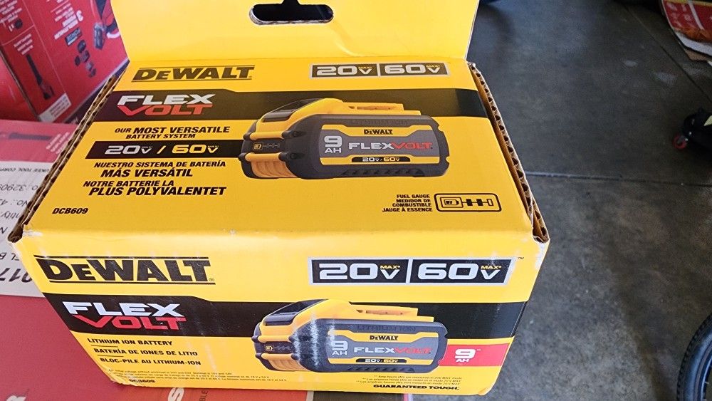Dewalt Flexvolt 9.0ah Battery