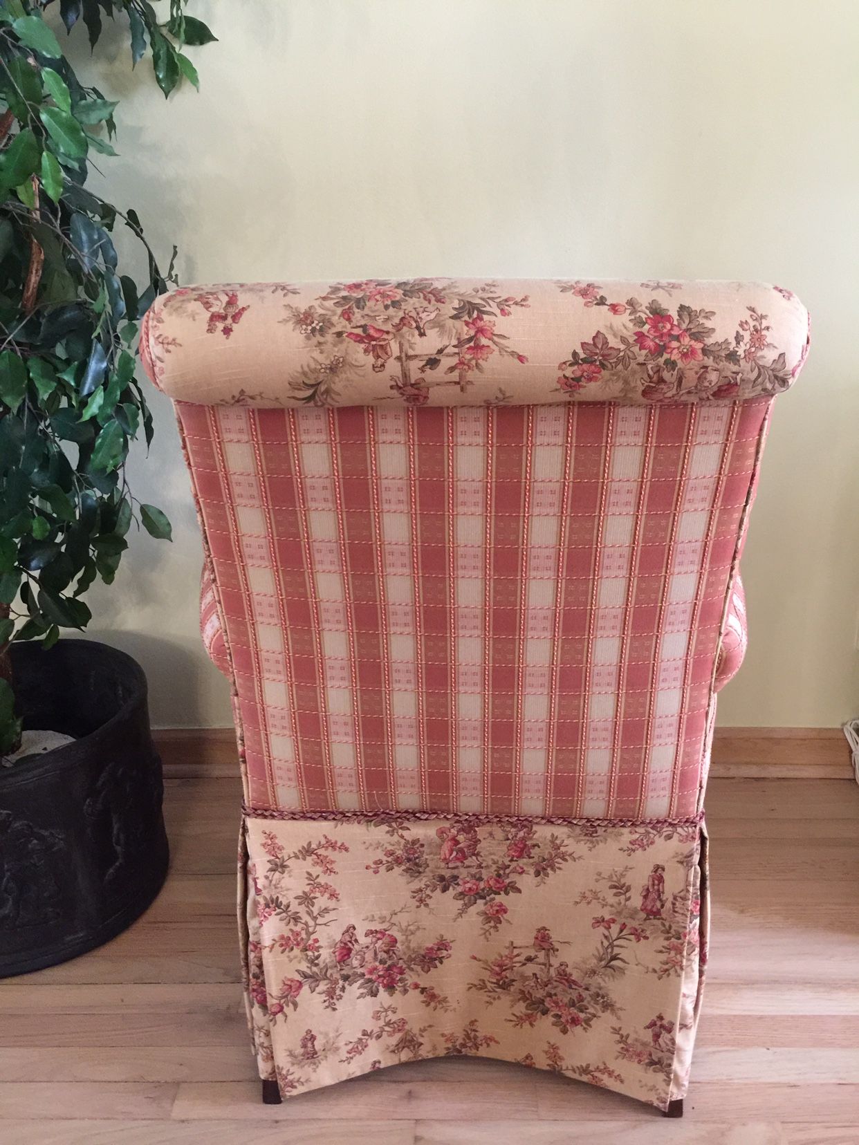Custom made parsons chairs