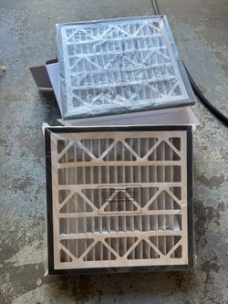 Filters, New 20x20x3”. 2-ea. Save $
