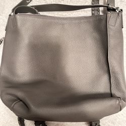 AllSaints Alpha Convertible Leather Backpack