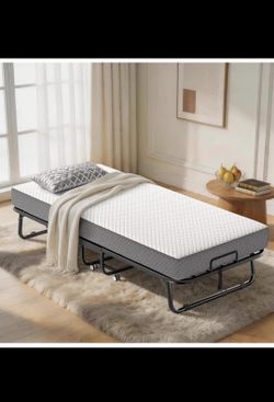 Cama plegable com colchon size twin
