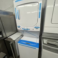 GE 24” Washer Dryer Stackable Gas Laundry Center
