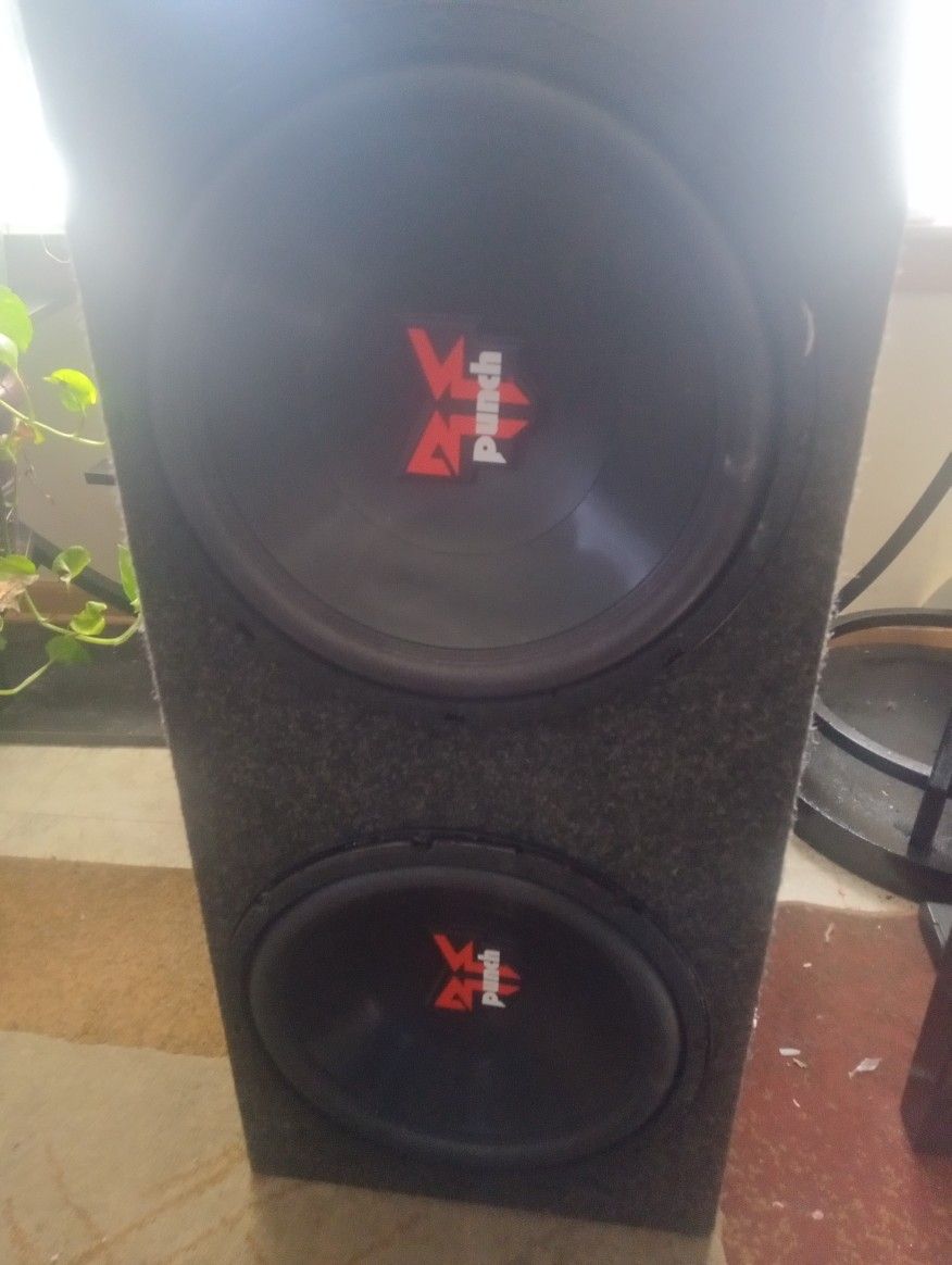 12-in The Punch Speakers