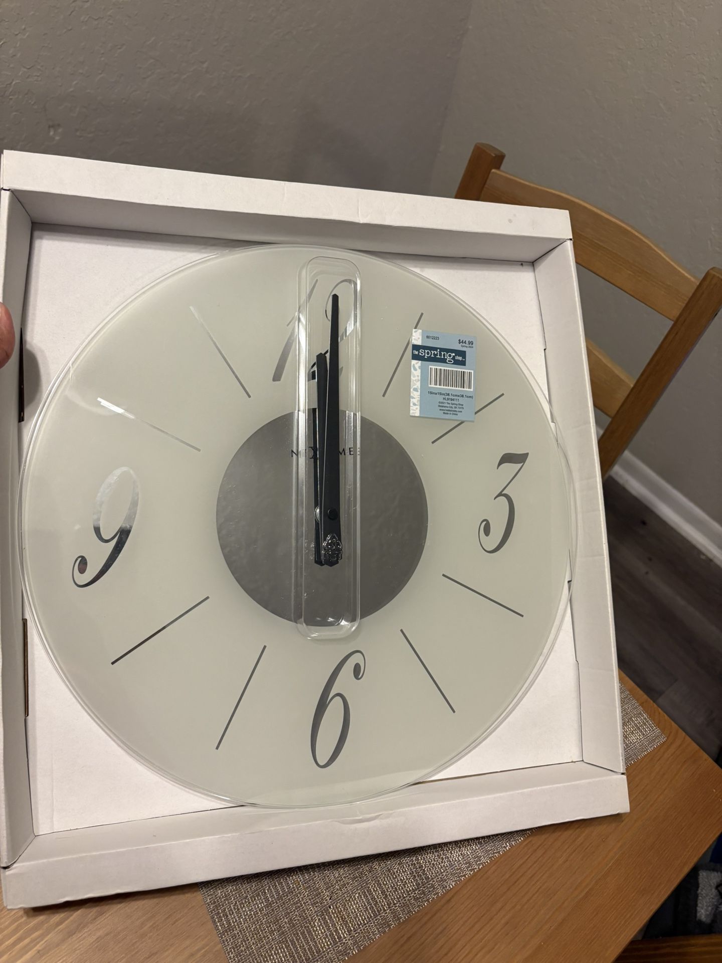 Glass Clock