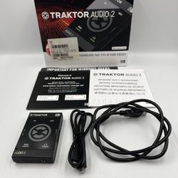 Native Instruments Traktor Audio 2 DJ audio. Good Condition !