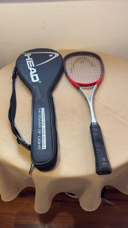 Head Titanium Squash Racket with Case