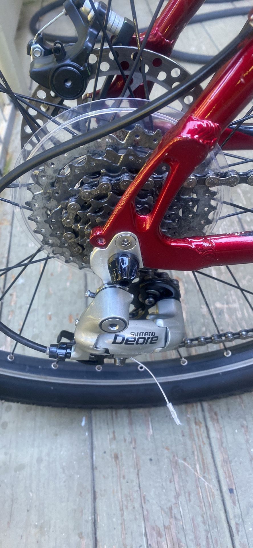 TREK 4500 ALPHA SUPER LIGHT ALUMINUM BREAK DISC Frame 18 inches