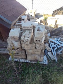 Free Ceramic molds, all going to the dump In two weeks