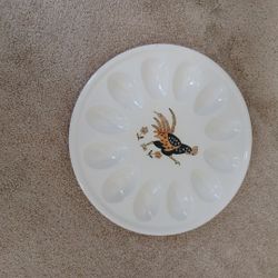 Vintage Deviled Egg Plate 
