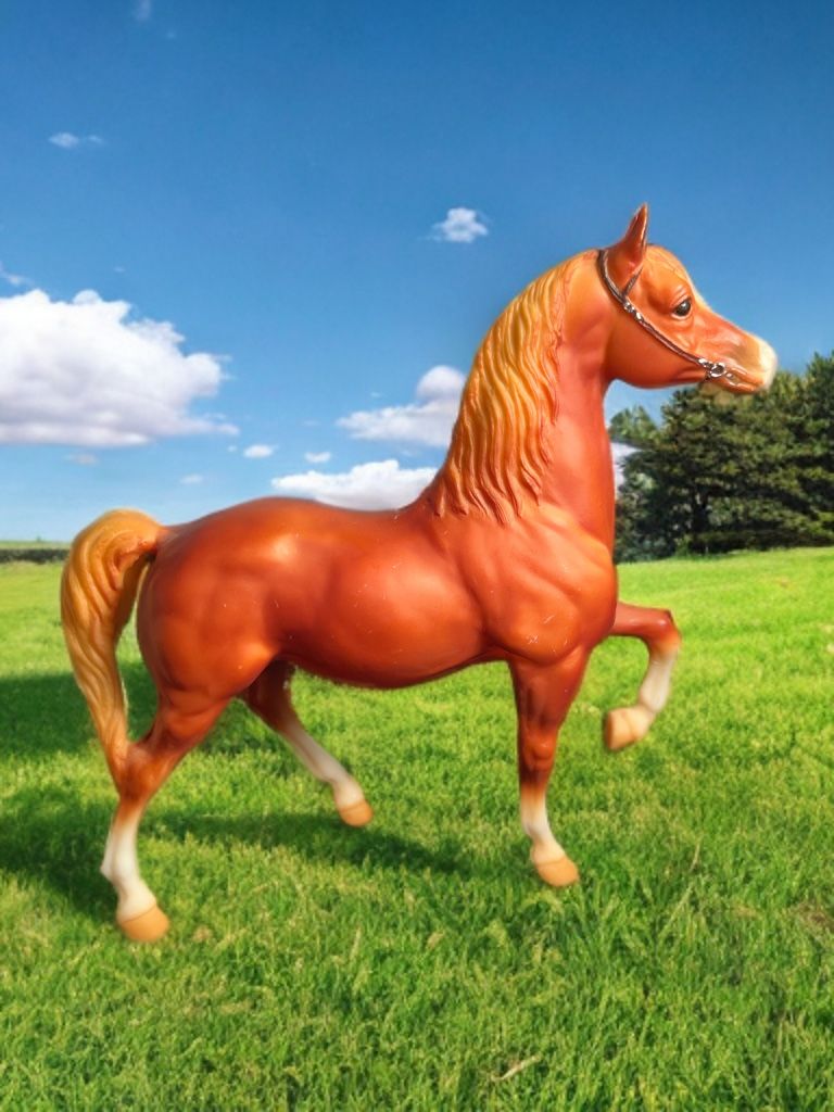 Breyer 2000 Chestnut/Sorrel Gene Autry’s Champion Warehouse 1111/430004 Mold 110