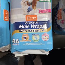 Hartz Male Wraps (Size SS) 3.5 Packs