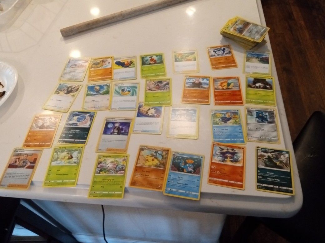 selling for a good price new and old cards