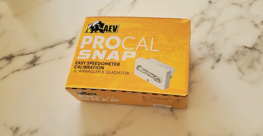 AEV Procal Snap Tire And Gear Change Programer

