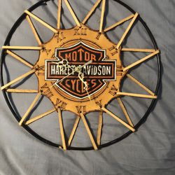 Original Harley Davidson Clock