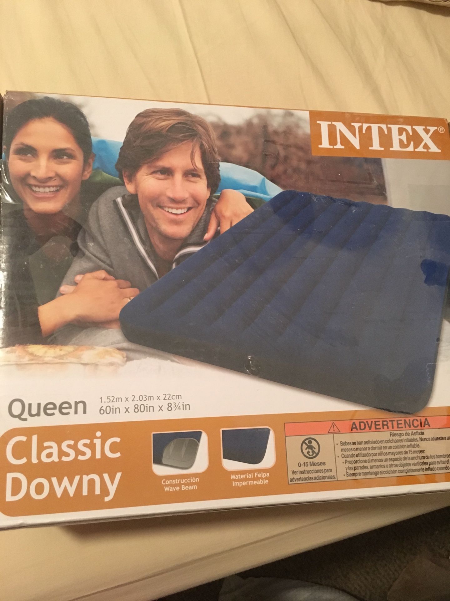 Brand new blow up mattress