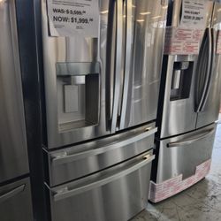 New KENMORE ELITE 73335 29.6 Cu. Ft. 4-Door  Smart French Door Refrigerator - Fingerprint Resistant