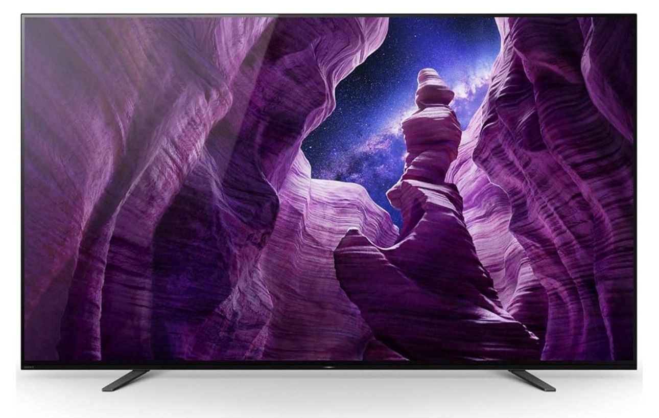 Sony A8H 55-inch TV: BRAVIA OLED 4K Ultra HD Smart TV with HDR and Alexa Compatibility - 2020 Model