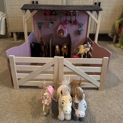 Our Generation Toy Horse Barn 