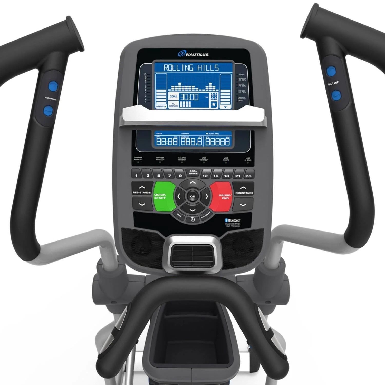 Nautilus E618 Elliptical, Black