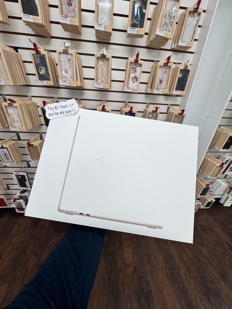Apple MacBook Air 15 Inch With M3 Laptop - $1 To Take it Home same Day and Pay the Rest later!