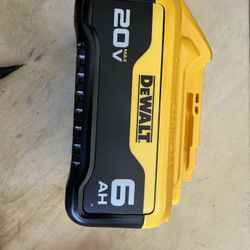 Dewalt Brand New 6.0AH 20V Battery. Fully Charge