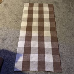 Brown Buffalo Check Runner 