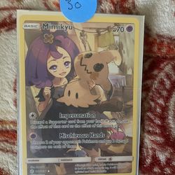 Mimikyu Pokémon card