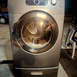 Samsung Dryer And Pedestal 