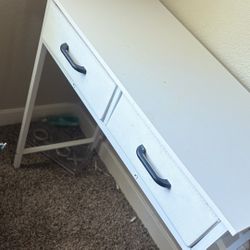 Two Drawer Vanity Table 