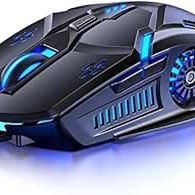 Gaming Mouse Wired,6 Buttons, 4 Adjustable DPI Up to 3200 DPI, 7 Circular & Breathing LED Light, Multifunction Wired Mouse Used for Games and Office (