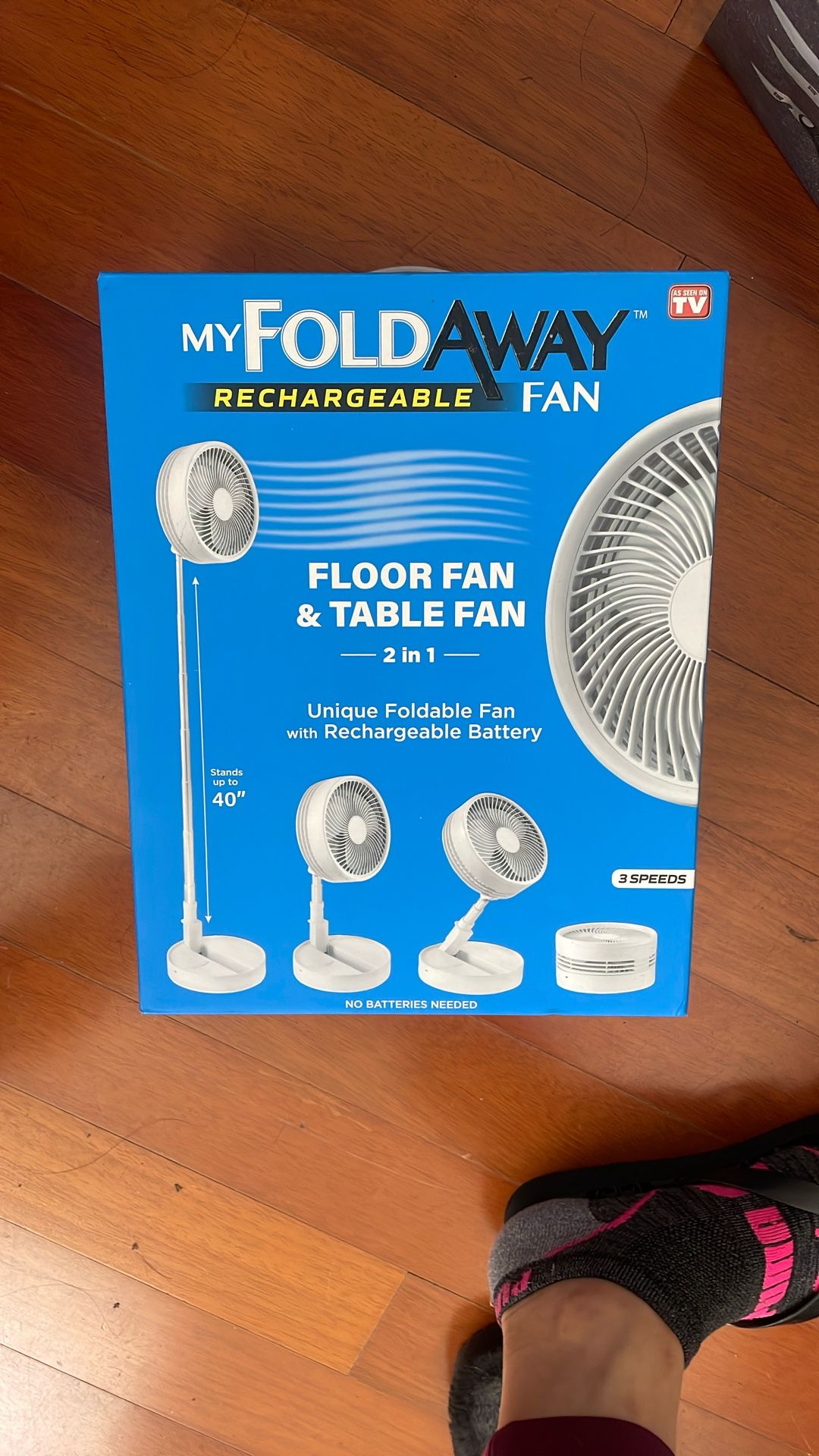 Brand New Foldable Fan!