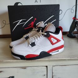 Jordan 4 Cement Red Mens Size 12