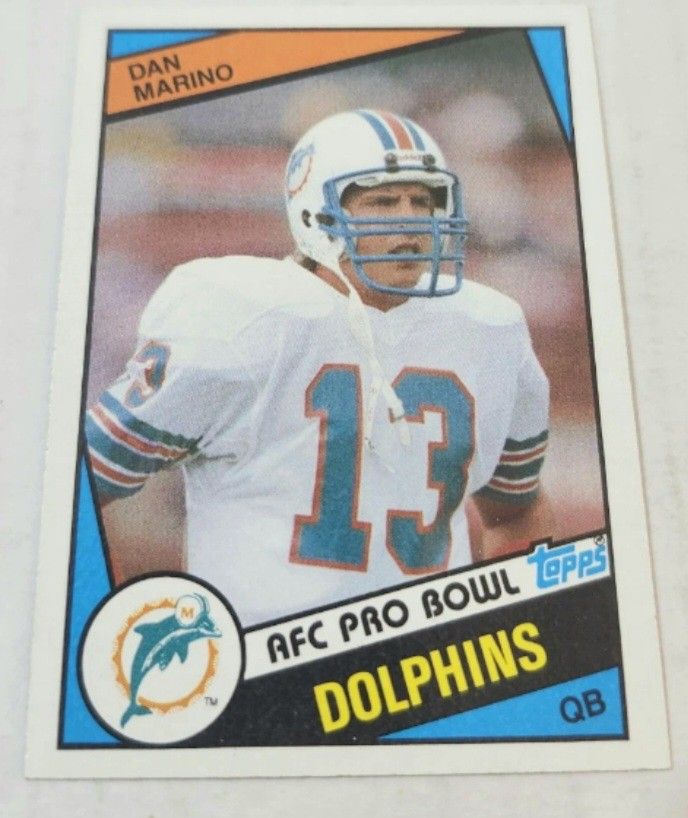 Really Nice 1984 Topps Dan Marino Rookie Card In Near Mint Or Better Condition...