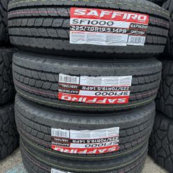 🚨🚨vendo Set De Llantas Lt 225 70 19.5 Safiro 