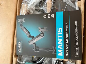 Quarx Dual Monitor Arms (Mantis)