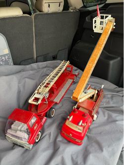 Vintage Toy Fire Trucks
