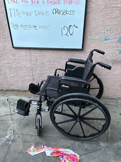 Wheelchair see all pictures